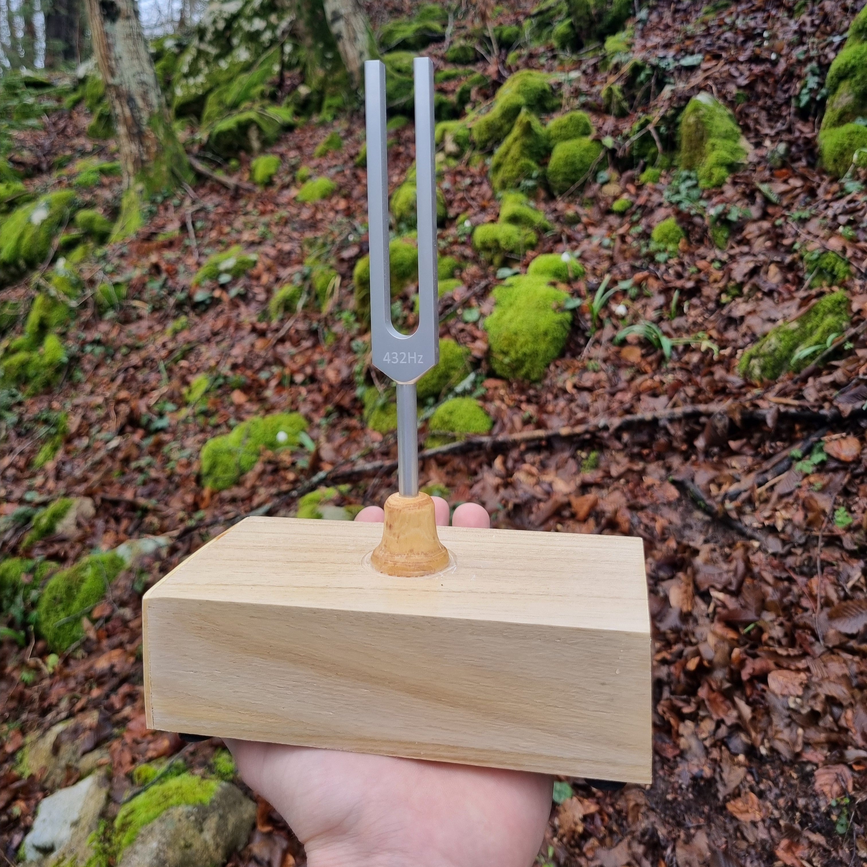 432 Hz Tuning Fork with Resonance Box
