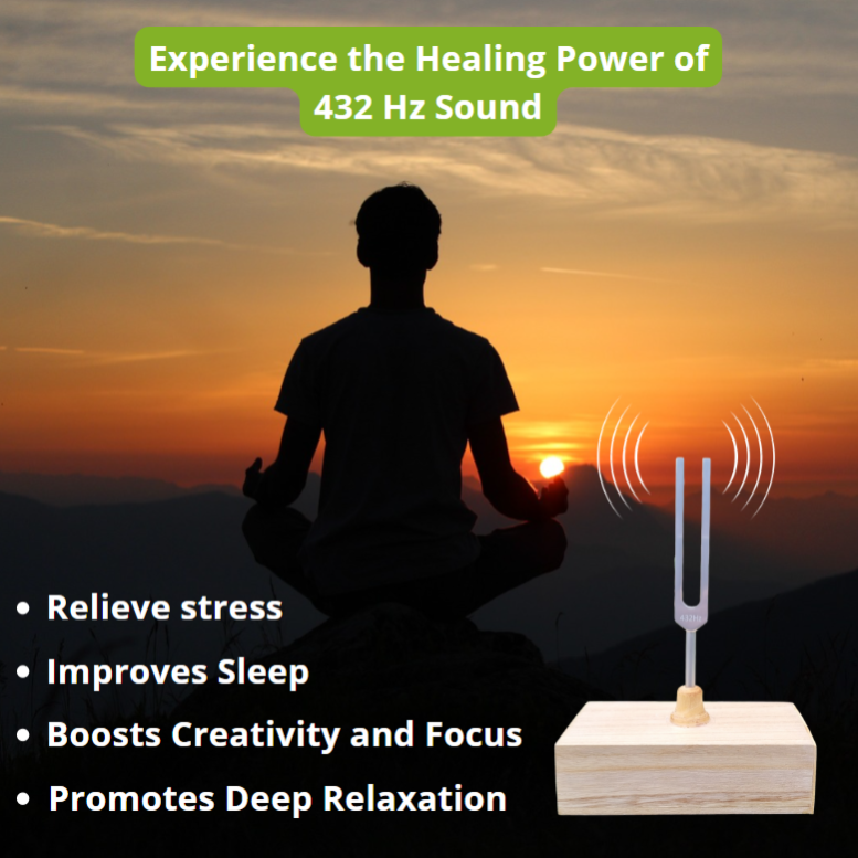 432 Hz Tuning Fork with Resonance Box